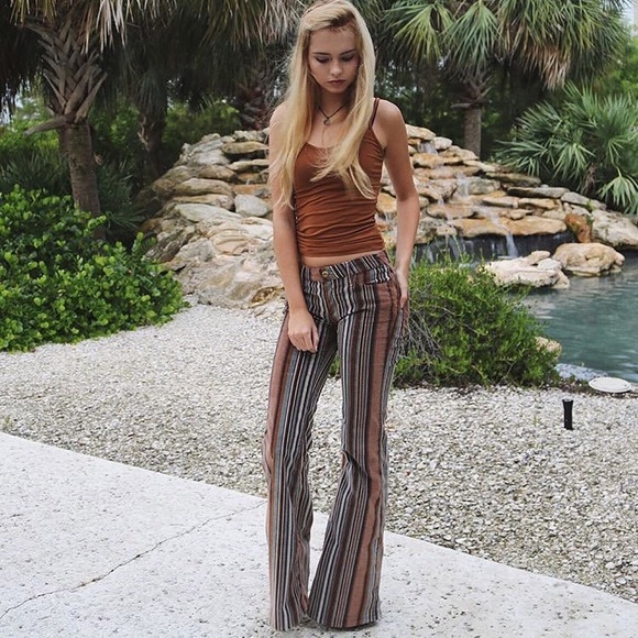 SEXY CORDUROY BELL BOTTOMS - Picture 3 of 5